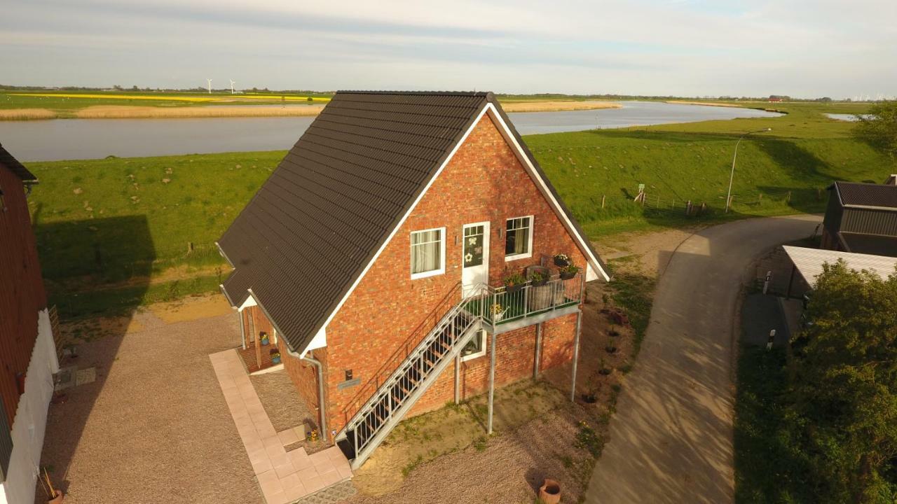 Ferienhaus-Hemmerdeich Oldenswort Esterno foto